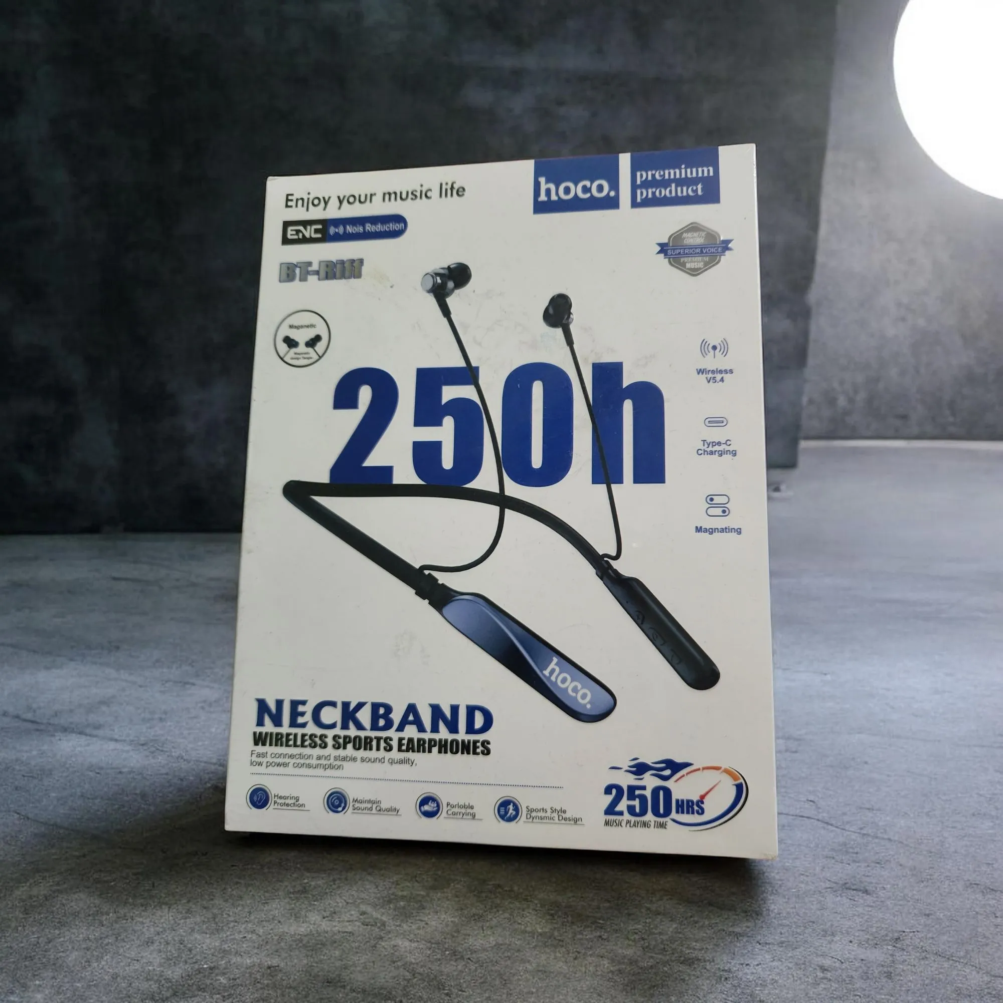 HOCO BT-Riff Wireless Neckband Earphone